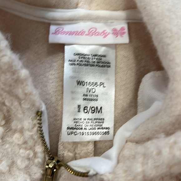 Faux fur baby jacket - Picture 4 of 7